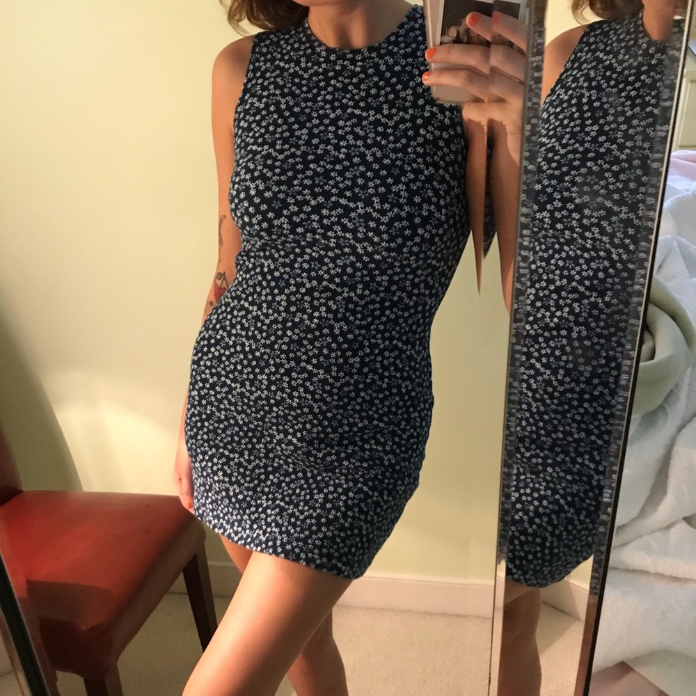 90’s Floral Mini Dress